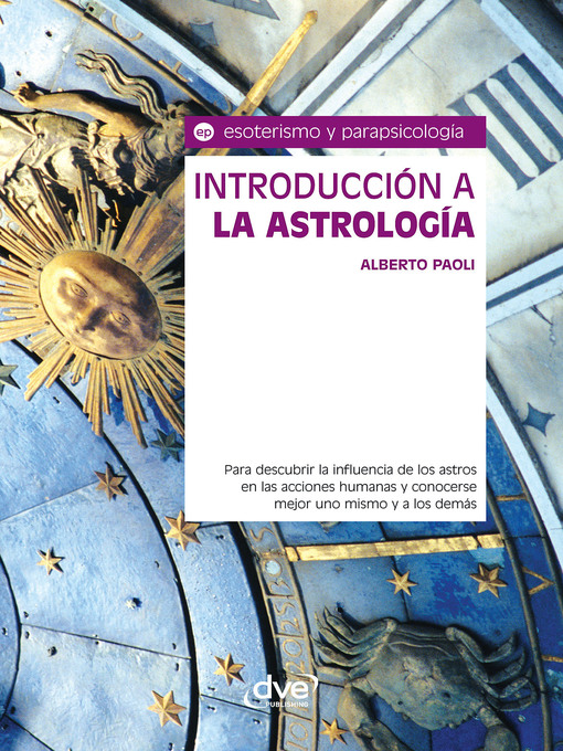 Title details for Introducción a la astrología by Alberto Paoli - Available